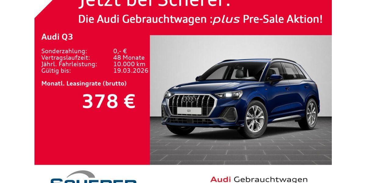 Audi Q3 34.243 km 37.900 &euro; Ludwigshafen 67063