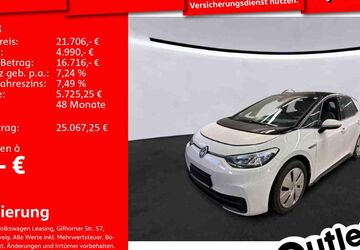 VW ID.3 74.033 km 21.489 &euro; Mannheim 68309