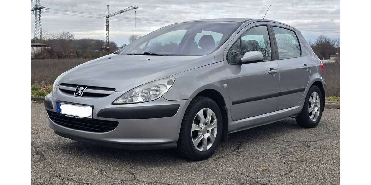 Peugeot 307 46.500 km 5.900 &euro; Mannheim 68219