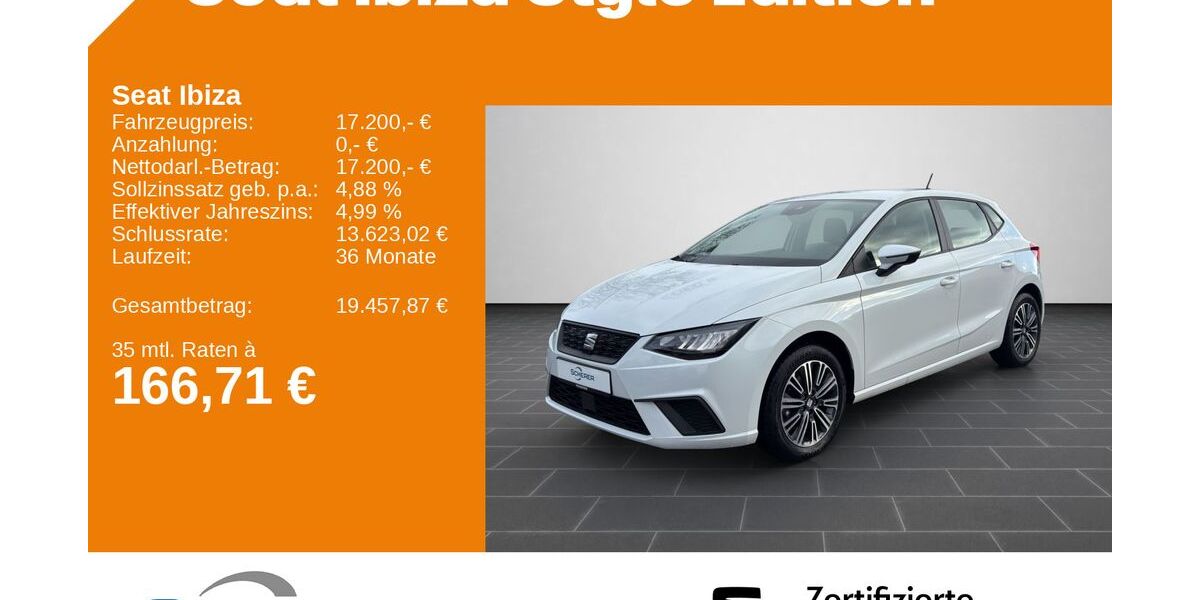 Seat Ibiza 11.103 km 17.300 &euro; Ludwigshafen 67063