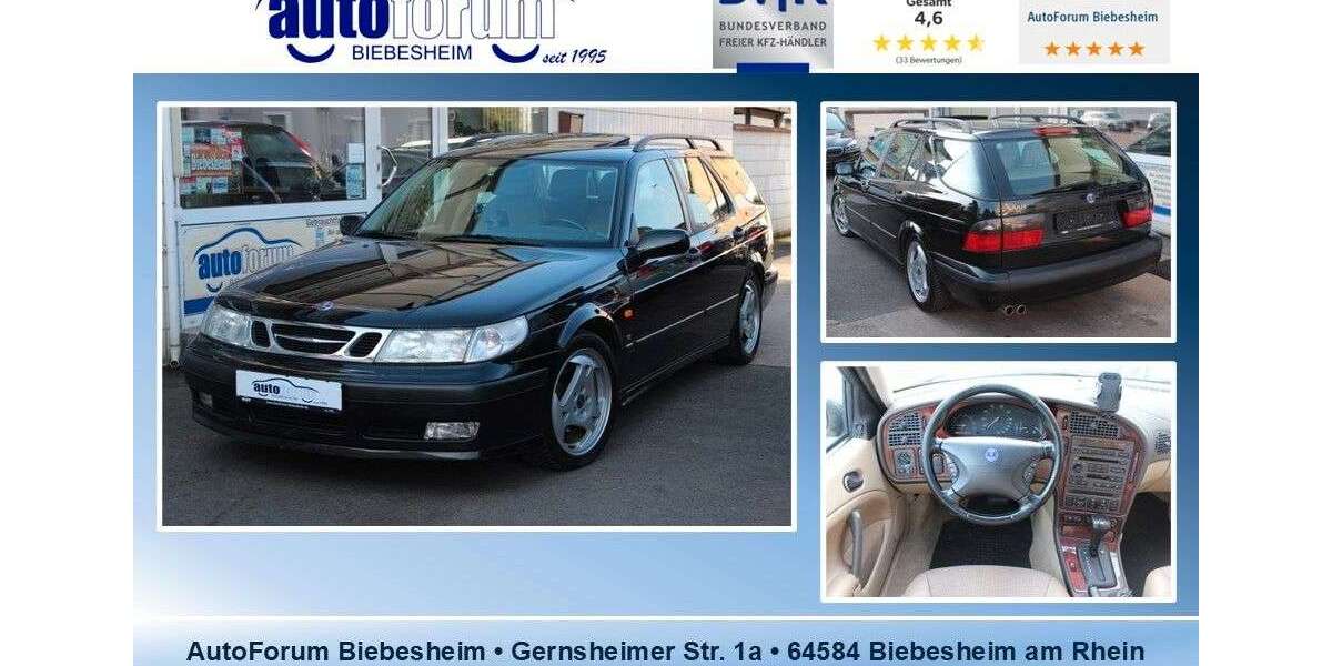 Saab 9-5 187.000 km 5.555 &euro; Biebesheim am Rhein 64584