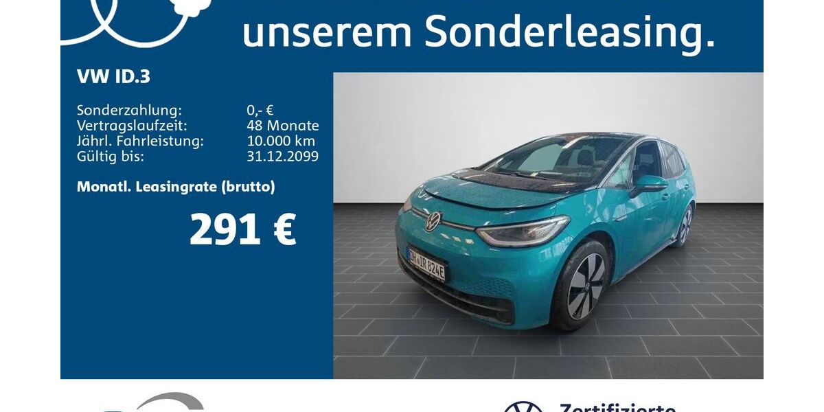 VW ID.3 58.028 km 19.500 &euro; Ladenburg 68526