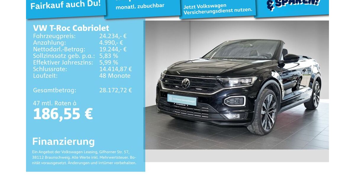 VW T-Roc 78.095 km 22.999 &euro; Mannheim 68309