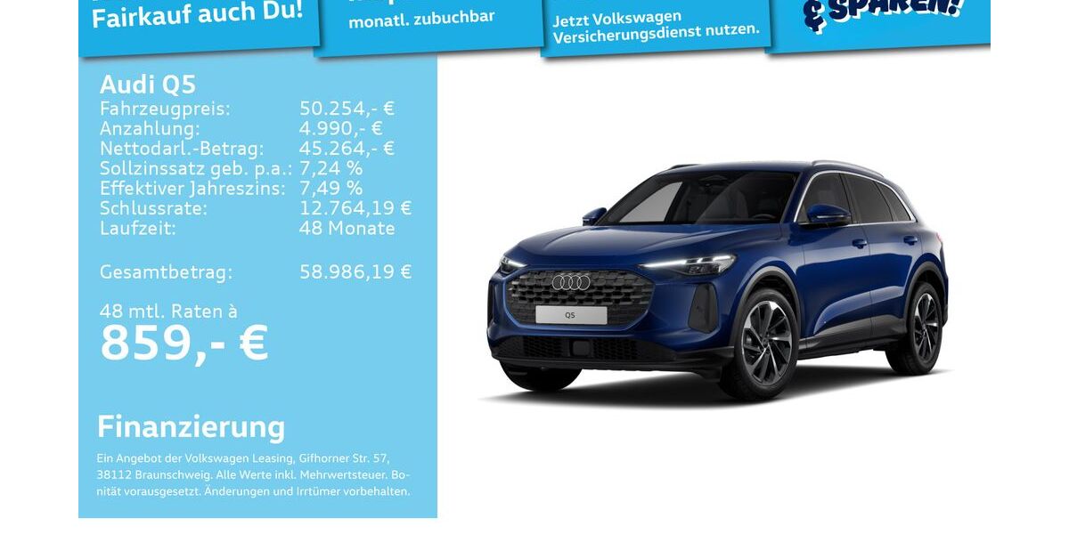 Audi Q5 22.493 km 48.299 &euro; Weinheim 69469