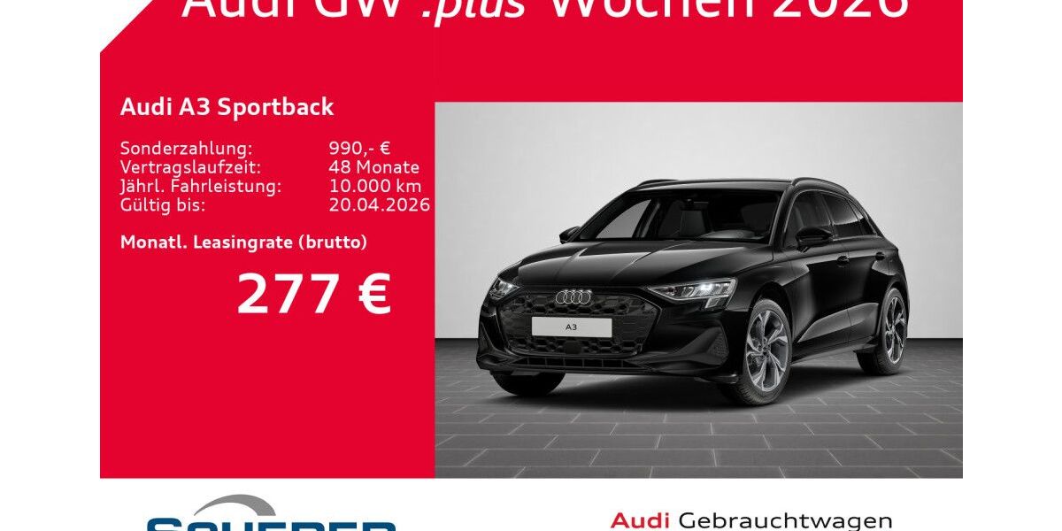 Audi A3 7.945 km 31.790 &euro; Mannheim 68309
