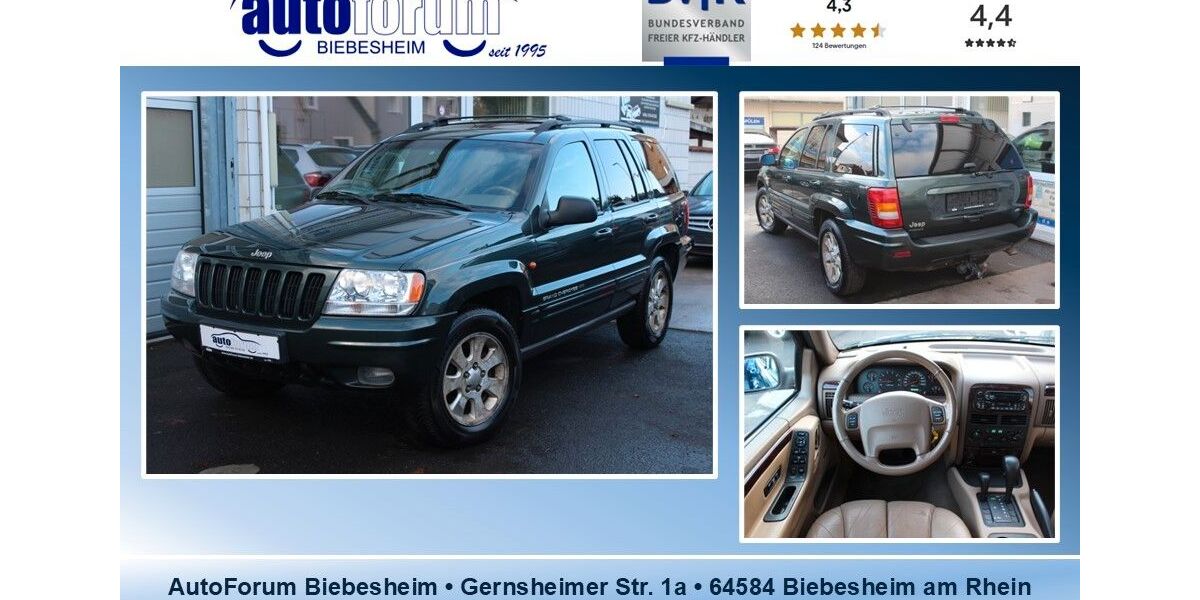 Jeep Grand Cherokee 150.800 km 7.499 &euro; Biebesheim 64584