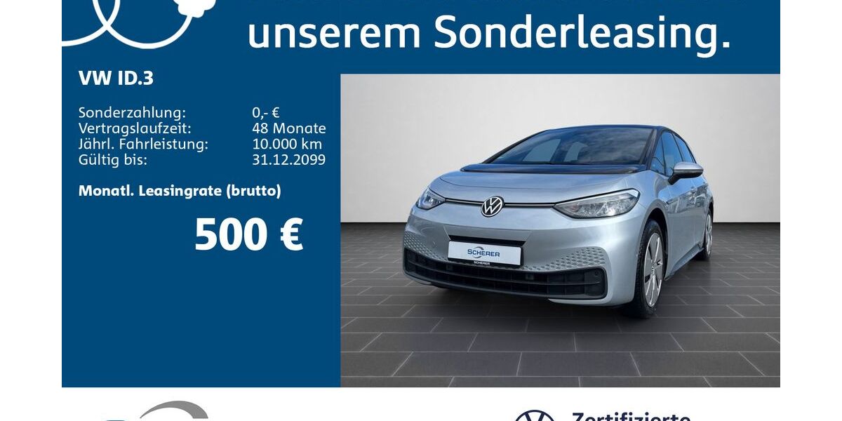 VW ID.3 6.283 km 27.980 &euro; Ludwigshafen 67059