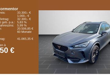 Cupra Formentor 55.451 km 33.300 &euro; Ladenburg 68526