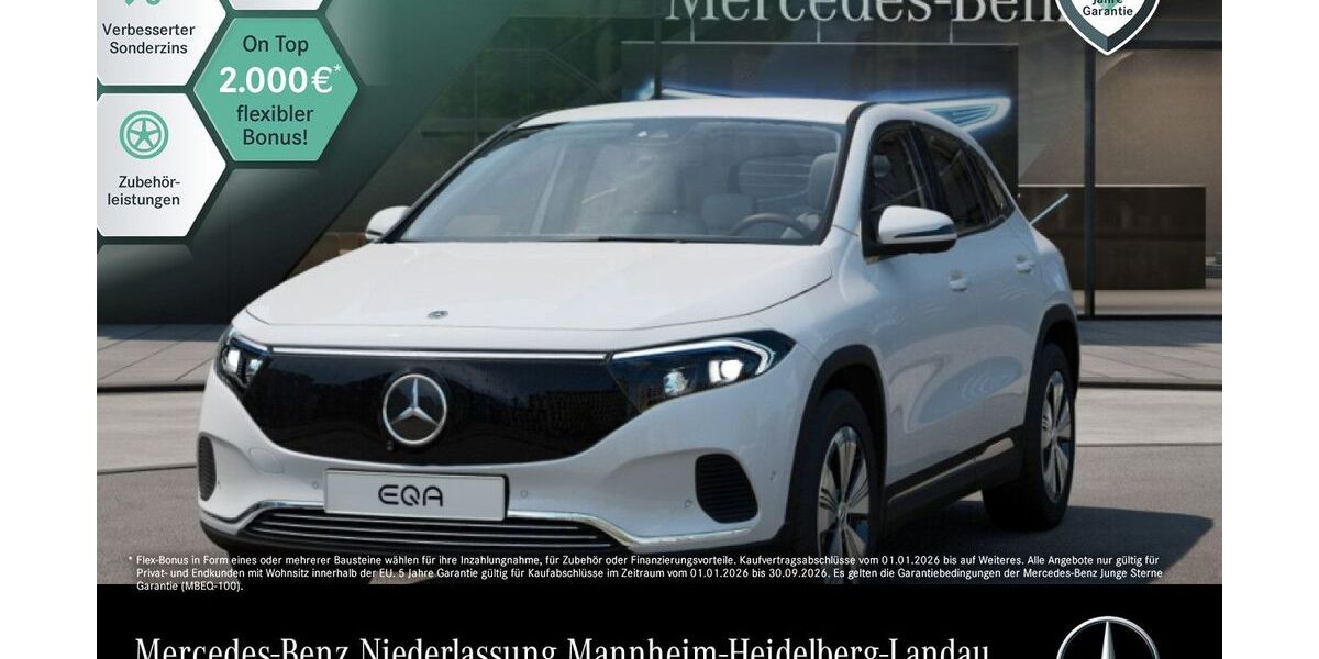 Mercedes-Benz EQA 9.681 km 37.990 &euro; Mannheim 68165