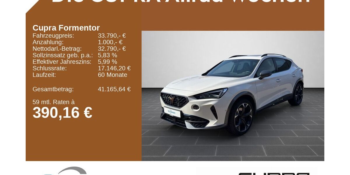 Cupra Formentor 63.823 km 33.500 &euro; Ludwigshafen 67063