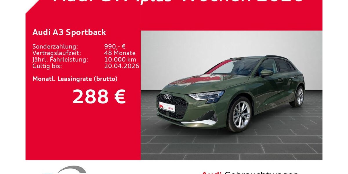 Audi A3 6.335 km 32.279 &euro; Mannheim 68309
