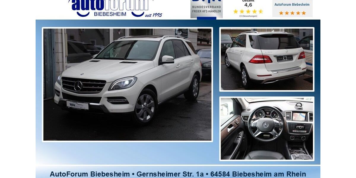 Mercedes-Benz ML 350 195.000 km 19.999 &euro; Biebesheim 64584