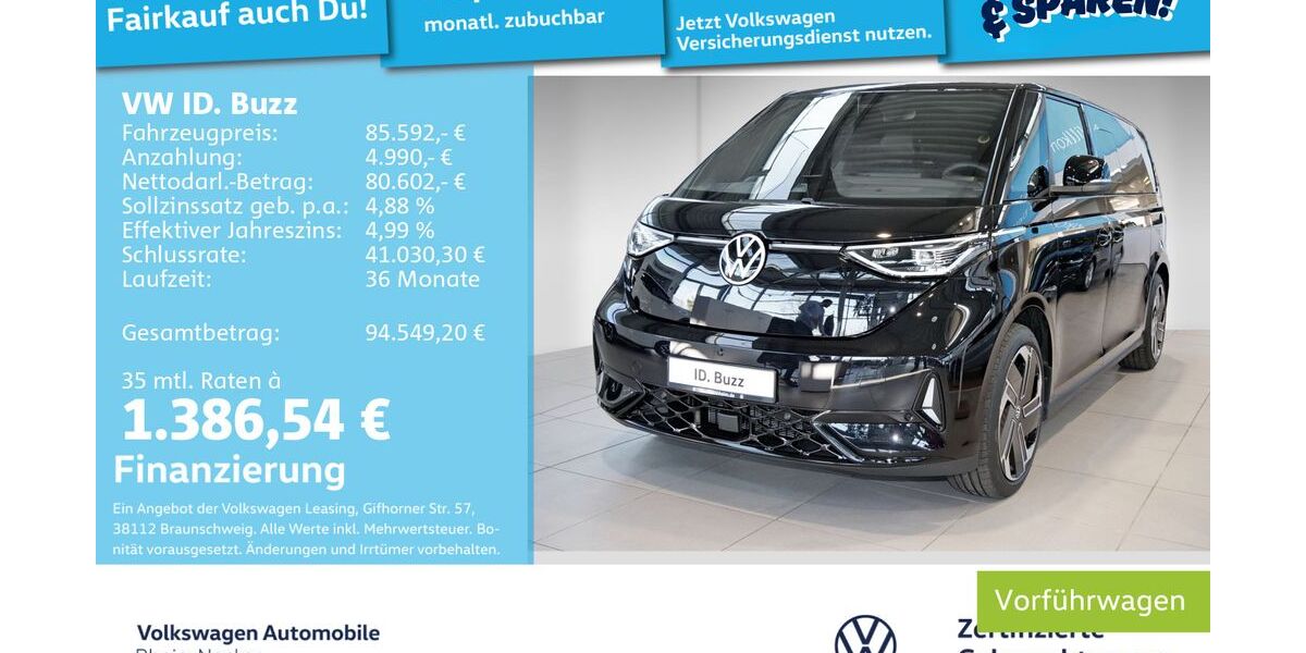 VW ID. Buzz 9.900 km 78.990 &euro; Mannheim 68309