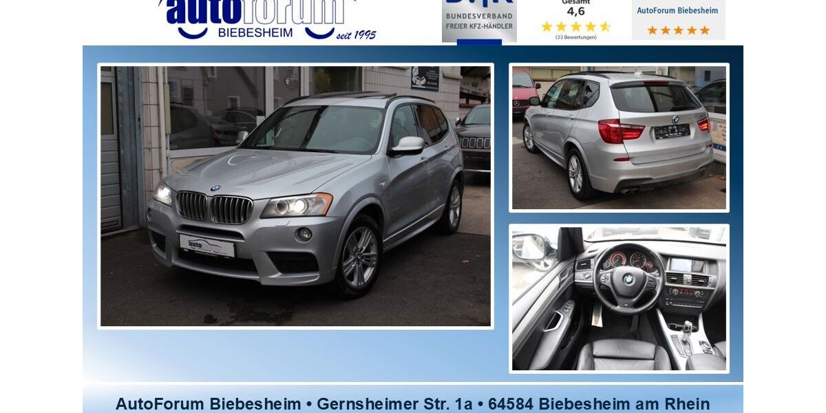 BMW X3 242.500 km 9.499 &euro; Biebesheim 64584