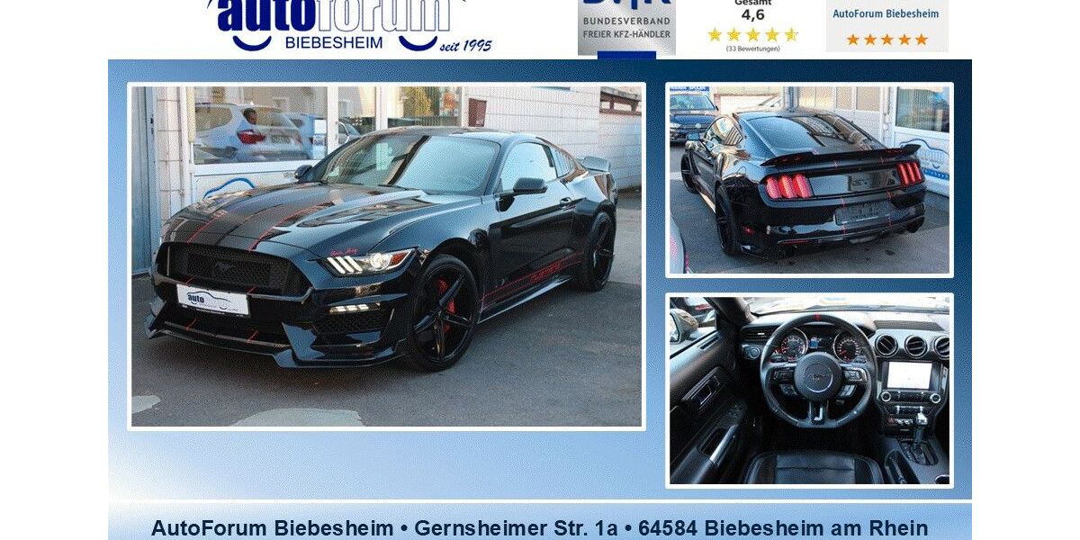 Ford Mustang 76.500 km 33.999 &euro; Biebesheim 64584