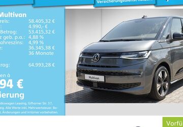 VW T7 Multivan 29.990 km 53.499 &euro; Mannheim 68309
