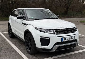 Land Rover Range Rover Evoque 118.000 km 16.500 &euro; Zwingenberg 64673